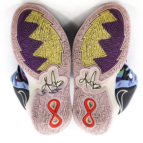 Nike Kyrie Infinity Aluminium Sail Camo Athletic Shoes CZ0204-400 Mens - Picture 9 of 9